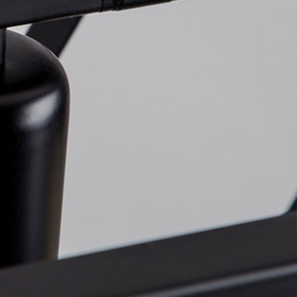 Black Cage Linear Chandelier 4/6 Lights Industrial Island Pendant Lights for Living Room