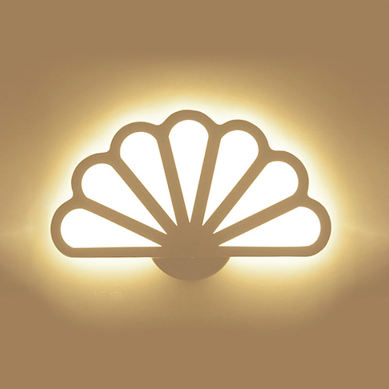 Metalen SCONCE LICHT CARToon -vormige wandbevestiging Lichtbeveiliging voor slaapkamerfoyer