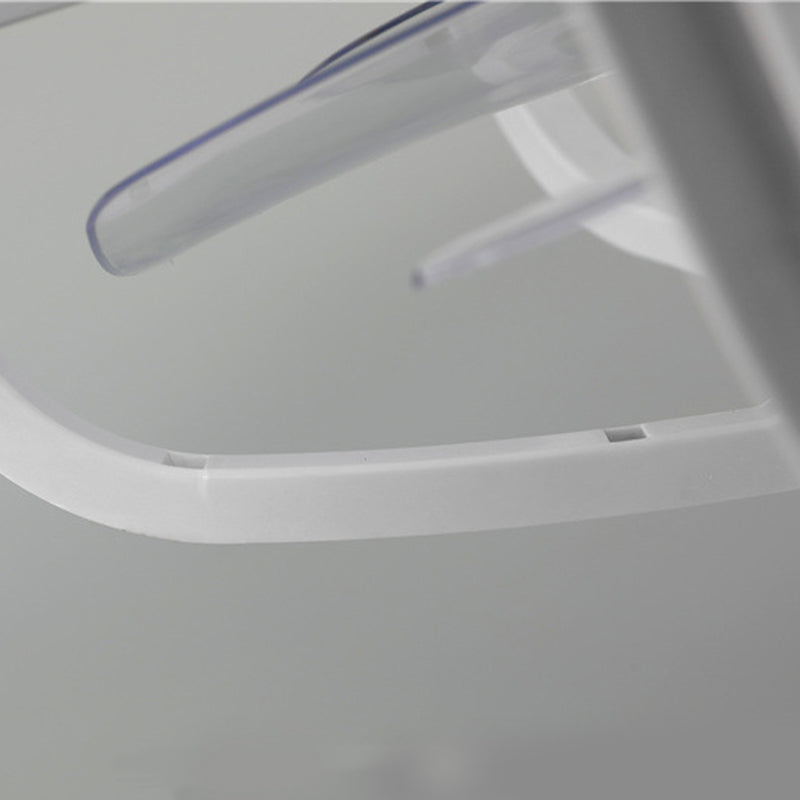 Light Acrilico della ventola per altoparlanti Bluetooth rotondo minimalista della camera da letto acrilico semifulò lampada montata