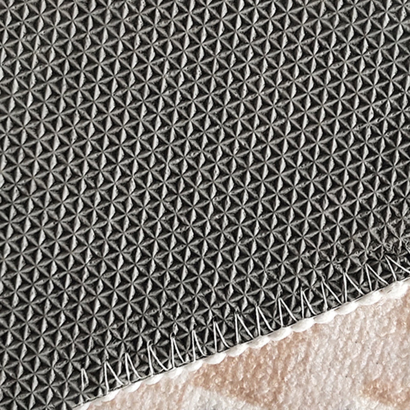 Industrial Rust Pattern Rug Polyester Indoor Carpet Non-Slip Backing Area Rug for Living Room