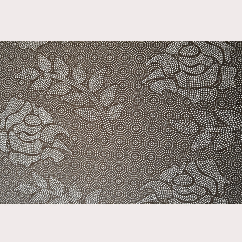 Dark Grey Modern Rug Polyester Graphic Indoor Rug Non-Slip Backing Rug for Living Room