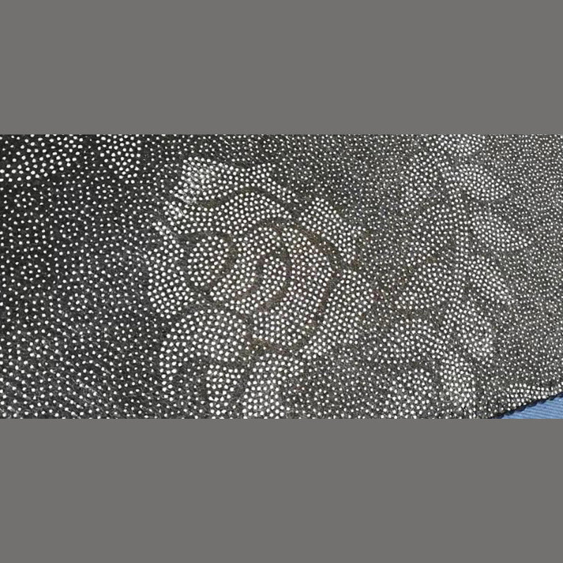 Orange Vinatge Rug Polyester Graphic Rug Non-Slip Backing Area Rug for Living Room