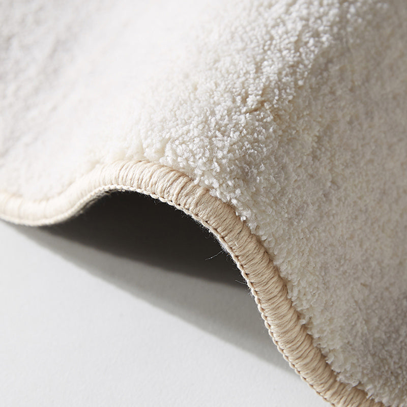 Artistic Round Carpet Modern Washable Indoor Rug Polyster Anti-Slip Area Carpet for Living Room