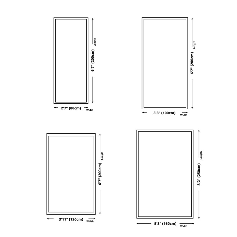 Fancy Living Room Area Carpet Brown Animal Pattern Polyester Area Rug Anti-Slip Washable Rug