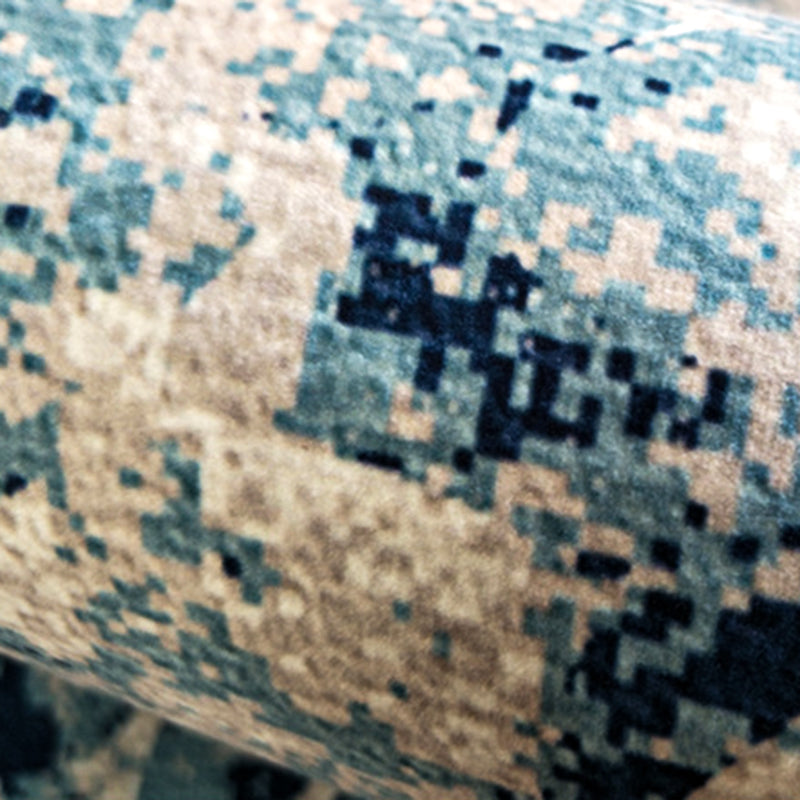 Gold Modern Carpet Polyester Graphic Carpet Non-Slip Backing Carpet for Home Decor