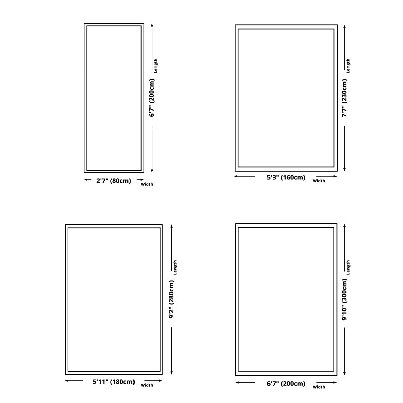 Gold Striped Rug Polyester Casual Indoor Rug Stain Resistant Rug for Living Room