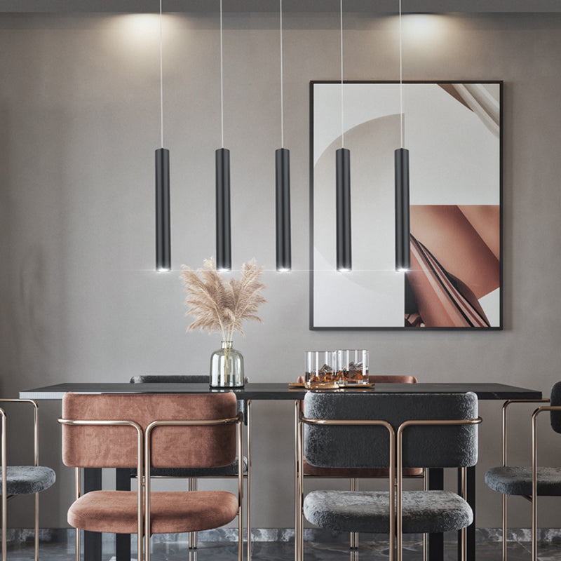 Characteristic Minimalism Modern Light Luxury Style LED Island Chandelier Light for Dining Room