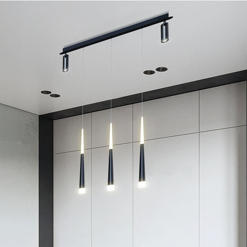 Characteristic Minimalism Modern Light Luxury Style LED Island Chandelier Light for Dining Room