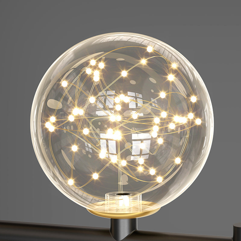 Minimalism Contemporary Nordic Style LED Hanging Island Pendant Light for Dining Room