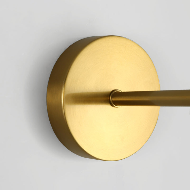 Estilo moderno de 1 luz de montaje en la pared Luz de lámpara Cilíndrica de metal apliques de pared