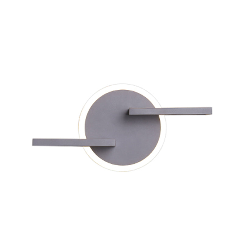 1-Light Metal Sconce Lighting Fixtures Geometric Modern Style Wall Lamp Sconce