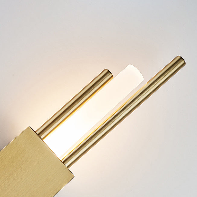 Iluminación de la pared de la pared cilindro luces de pared modernas metal 1 lámparas de luz de luz