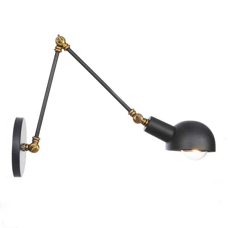 Swing Arm Lamp Wall Sconce Lighting Industrial Style Metal 1 Head Wall Mounted Light Fixture