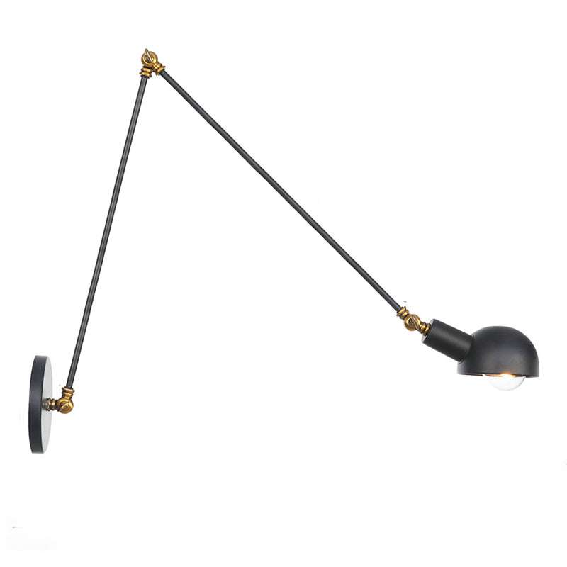 Swing Arm Lamp Wall Sconce Lighting Industrial Style Metal 1 Head Wall Mounted Light Fixture
