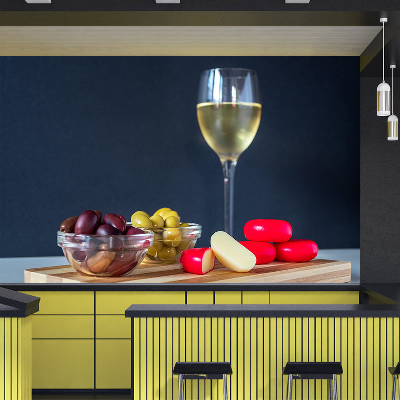 Customized Contemporary Mural Wallpaper Eco-friendly Bar Shop Wall Decor