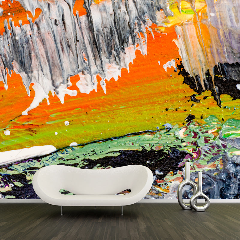 Minimalist Style Mural Wallpaper for Sitting Room Abstract Wall Art, Full Size