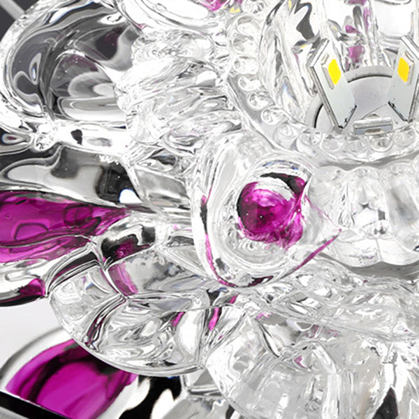 Modern Style LED Crystal Ceiling Light Mini Hallway Corridors Ceiling Light with Hole 2-4.3'' Dia