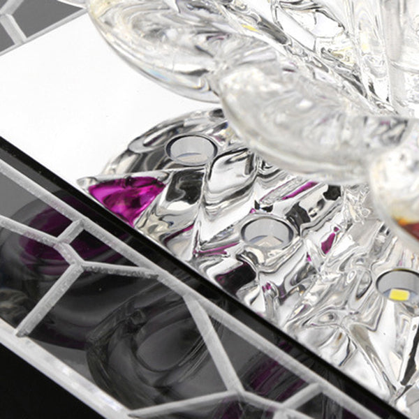 Modern Style LED Crystal Ceiling Light Mini Hallway Corridors Ceiling Light with Hole 2-4.3'' Dia