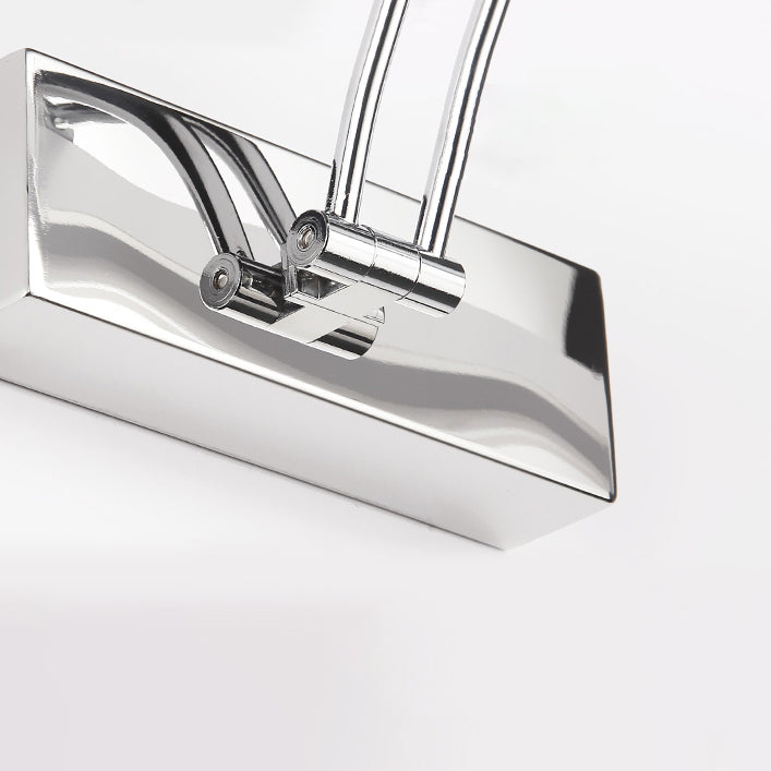 Elongated Metal Wall Sconce Lighting Simplicity Style LED Black Wall Lighting Fixture