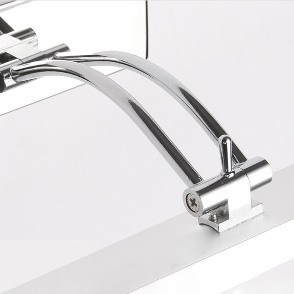 Elongated Metal Wall Sconce Lighting Simplicity Style LED Black Wall Lighting Fixture