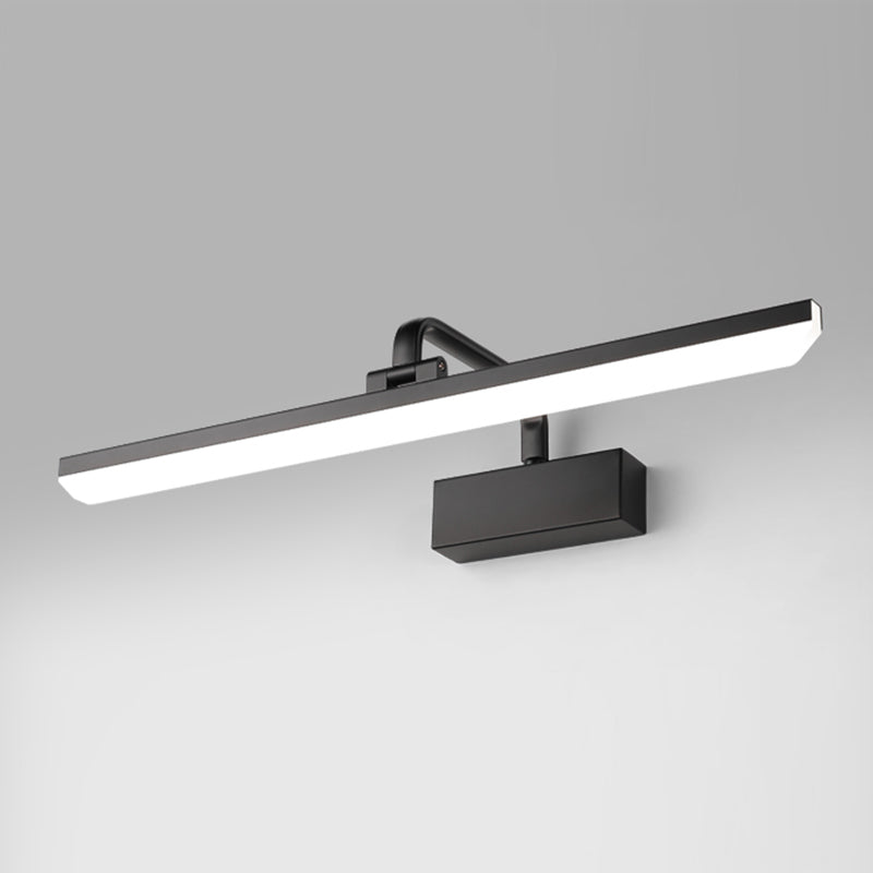 Metal Wall Mounted Light Fixture LED Vanity Wall Sconce with Curved Arm