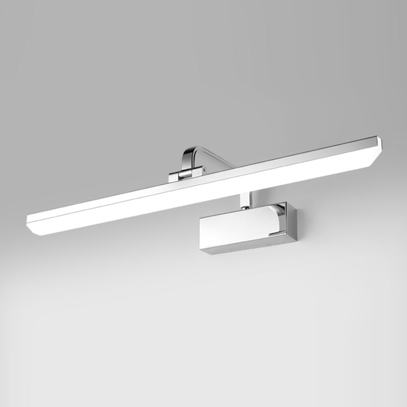 Metal Wall Mounted Light Fixture LED Vanity Wall Sconce with Curved Arm