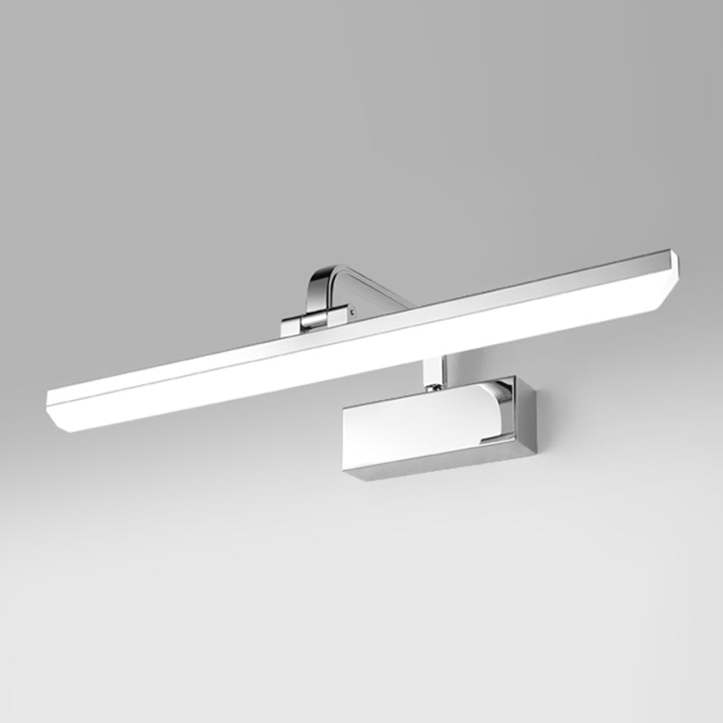 Metal Wall Mounted Light Fixture LED Vanity Wall Sconce with Curved Arm