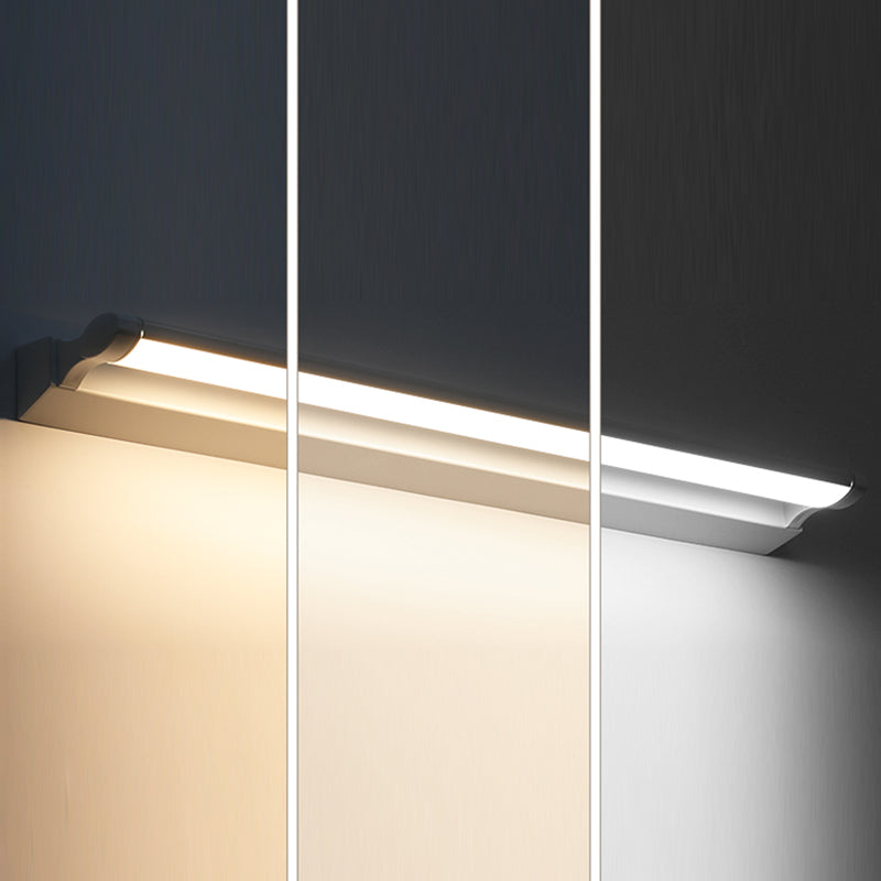 Schwarze Waschtischwandleuchten moderner Spiegel vordere LED -Eitelkeitslichter LED LED -Leuchten