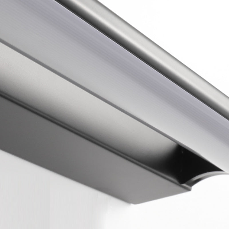 Schwarze Waschtischwandleuchten moderner Spiegel vordere LED -Eitelkeitslichter LED LED -Leuchten