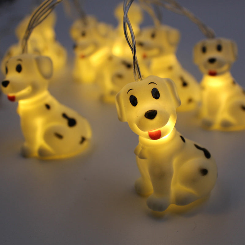 Animal LED String Lamp Cartoon Plastic Indoor Birthday Party Festive Light