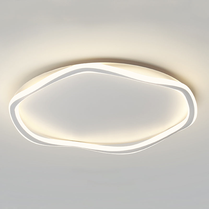 Plafonnier encastré contemporain Luminaire de plafond encastré géométrique