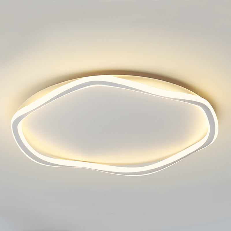 Plafonnier encastré contemporain Luminaire de plafond encastré géométrique