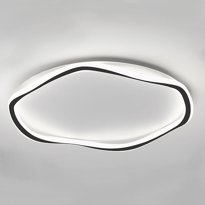 Plafonnier encastré contemporain Luminaire de plafond encastré géométrique