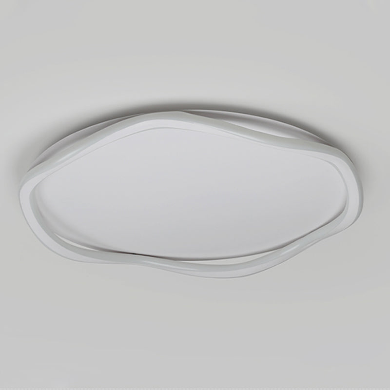 Plafonnier encastré contemporain Luminaire de plafond encastré géométrique