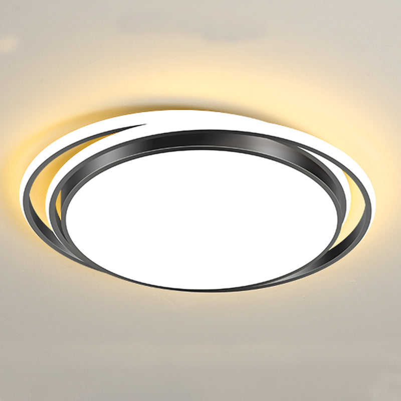 Eigentijdse inbouw plafondlamp Cirkel Led Inbouw plafondlamp