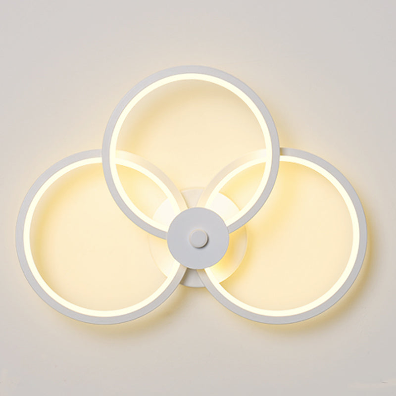 Luminaire mural géométrique Malle de salle de bain moderne Appiculture de mur de salle de bain avec teinte acrylique