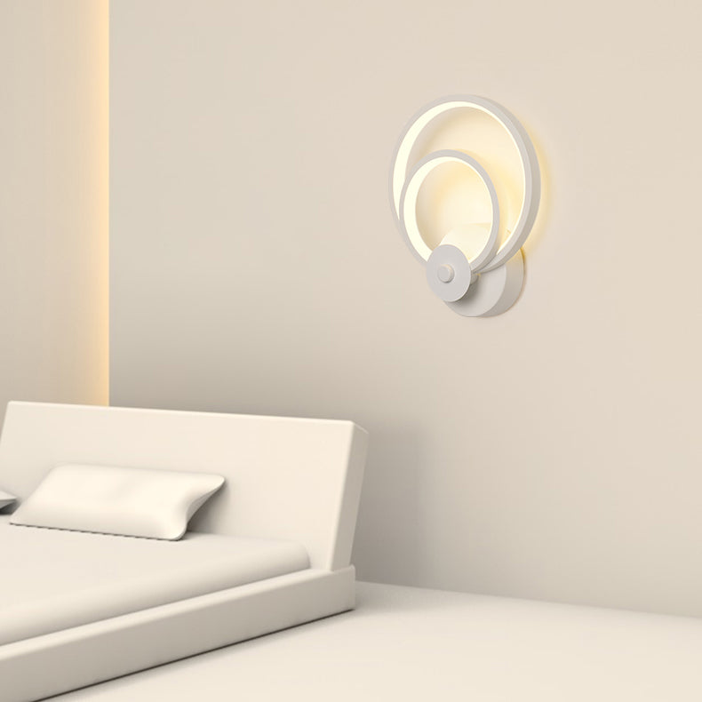 Luminaire mural géométrique Malle de salle de bain moderne Appiculture de mur de salle de bain avec teinte acrylique