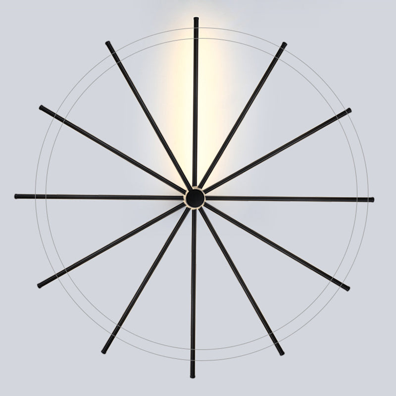 Minimalistische strip Shady Wall SCONCE Moderne stijl metalen wandverlichting voor woonkamer