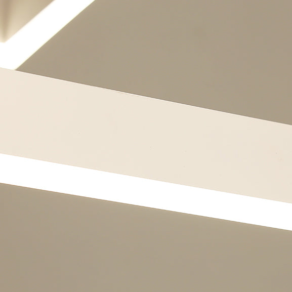 Moderne verlichting kroonluchters Meerdere vierkanten Opgeslepen verlichtingsarmaturen voor woonkamer