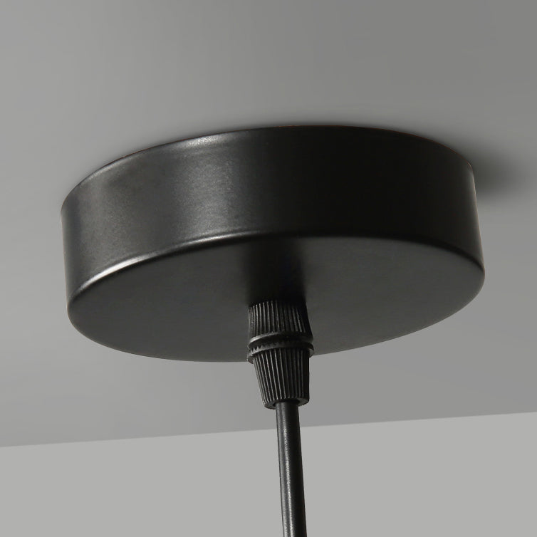 Clear Glass Hanging Light Fixtures, Nordic Simple Style Cluster Pendant Light for Indoor