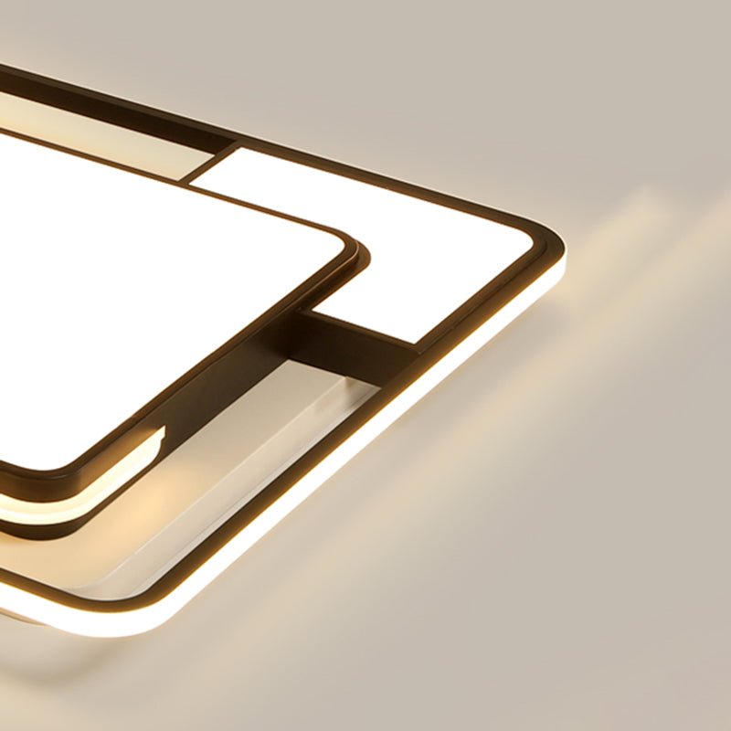 LED-inbouw plafondarmatuur modernistisch inbouwlicht voor woonkamer eetkamer