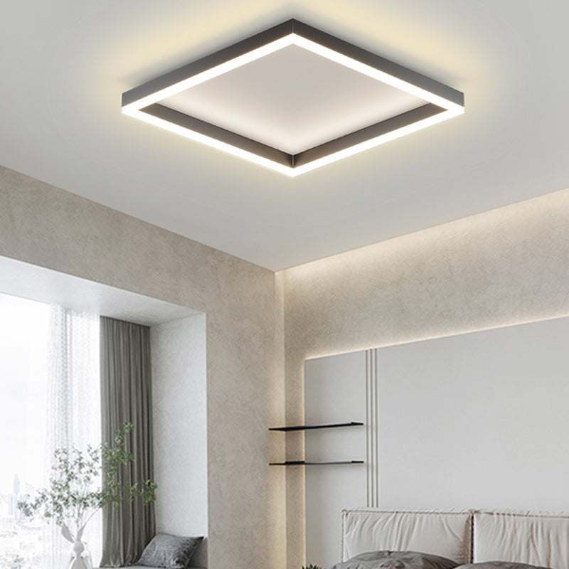 Luminaire encastré de Style moderne, plafonnier simple pour le salon