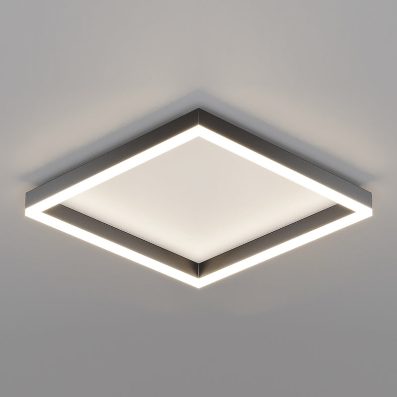 Luminaire encastré de Style moderne, plafonnier simple pour le salon