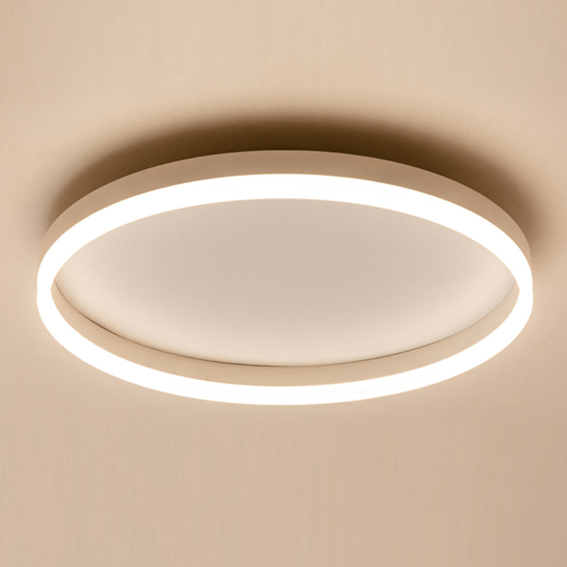 Luminaire encastré rond à LED simplicité plafonnier encastré pour salon