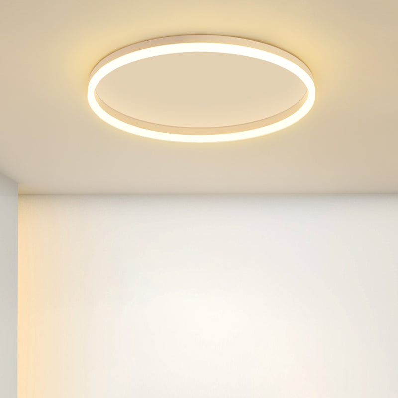 Luminaire encastré rond à LED simplicité plafonnier encastré pour salon