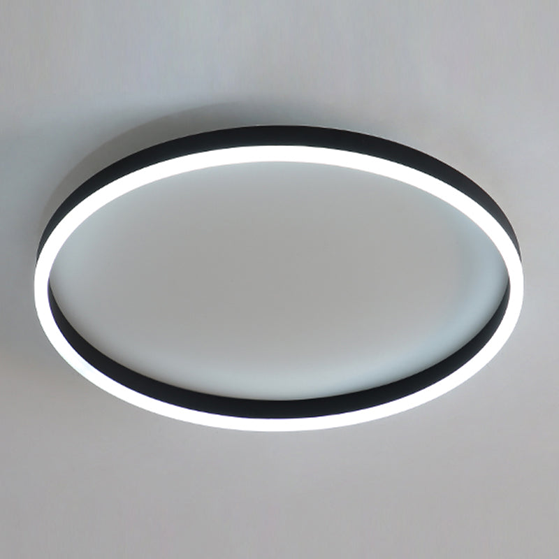 Luminaire encastré rond à LED simplicité plafonnier encastré pour salon