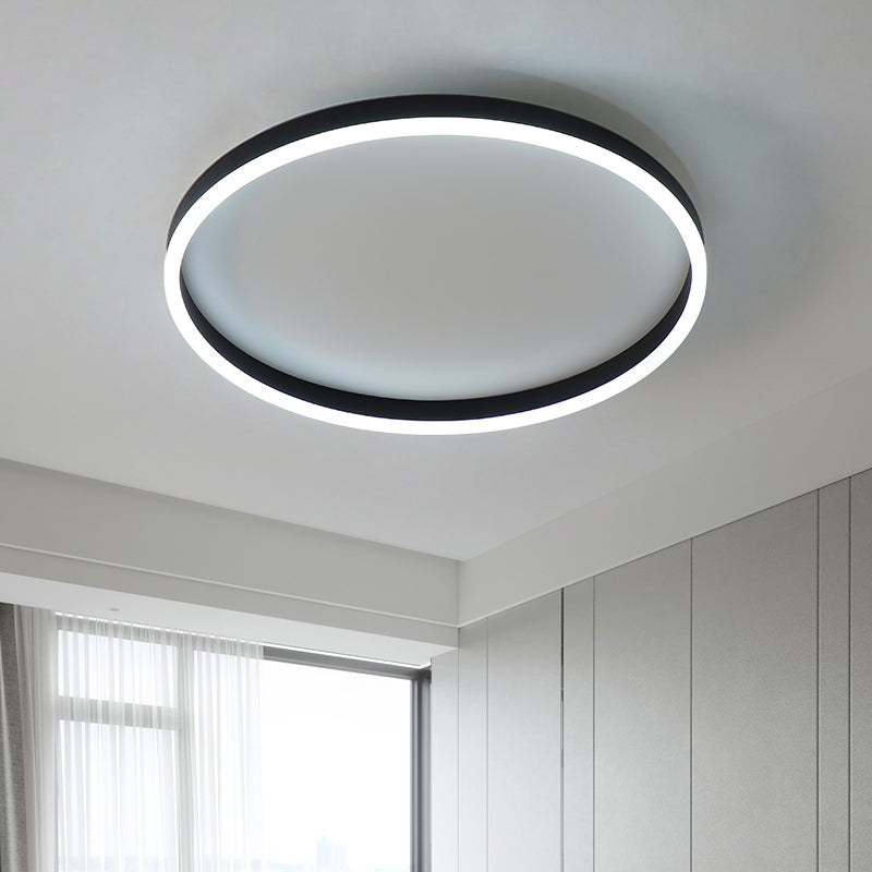 Luminaire encastré rond à LED simplicité plafonnier encastré pour salon