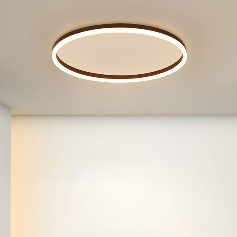 Luminaire encastré rond à LED simplicité plafonnier encastré pour salon