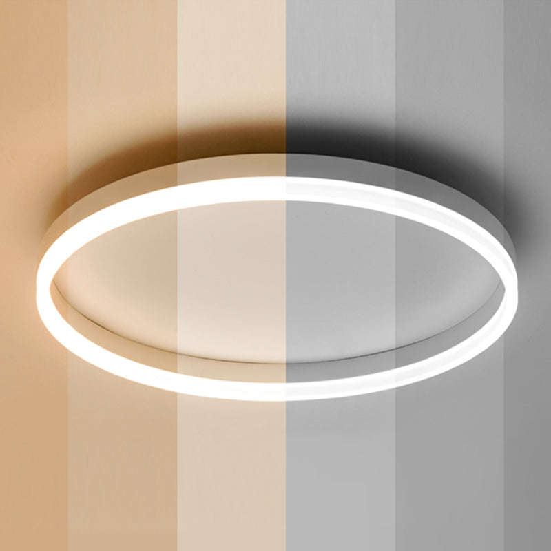 Luminaire encastré rond à LED simplicité plafonnier encastré pour salon