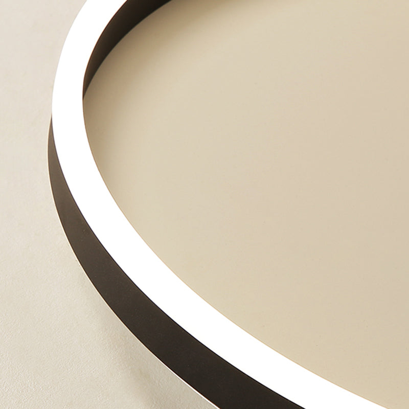 Luminaire encastré rond à LED simplicité plafonnier encastré pour salon